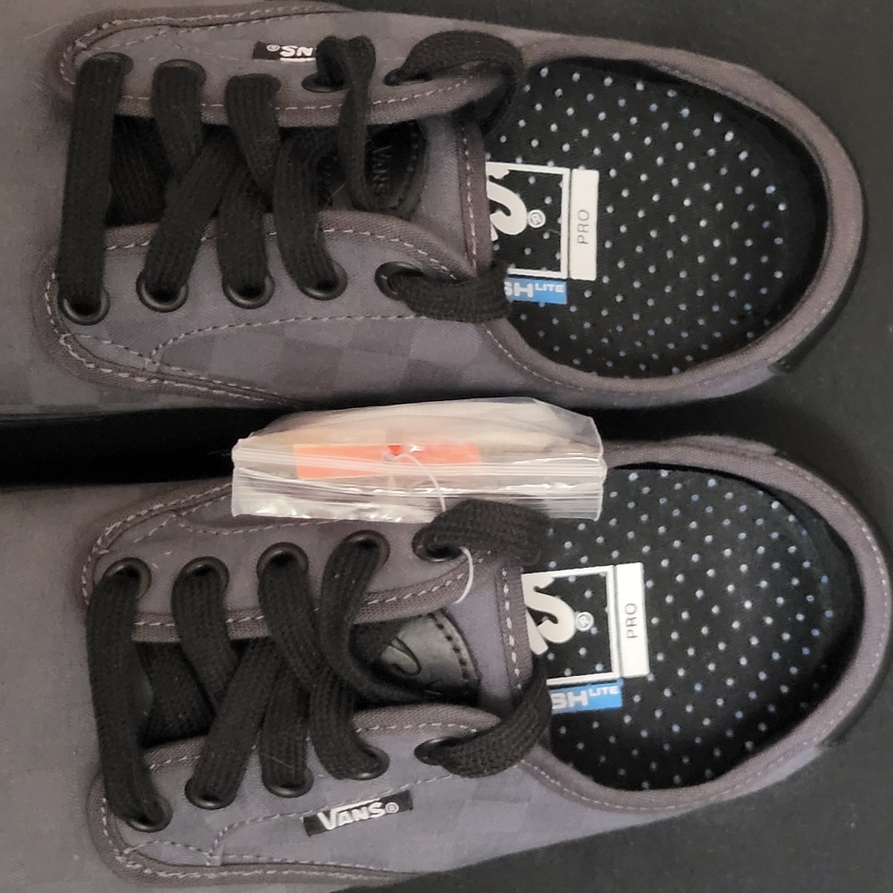 Vans Chima Ferguson Pro Checkerboard Ultra Cush Lite Sneakers 7.5 Gray - Picture 8 of 15